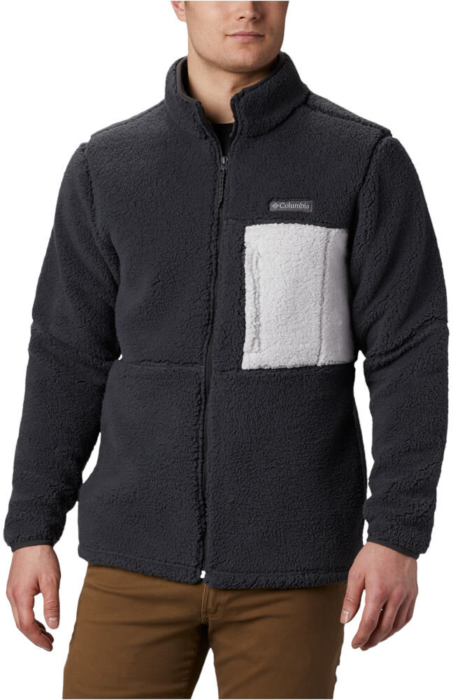 Columbia mountainside heavyweight fleece forro polar hombre Negro (M)