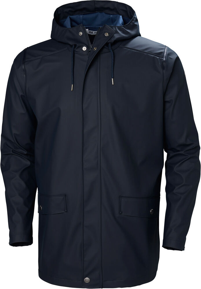 Helly Hansen moss rain chubasquero hombre Marino (XL)