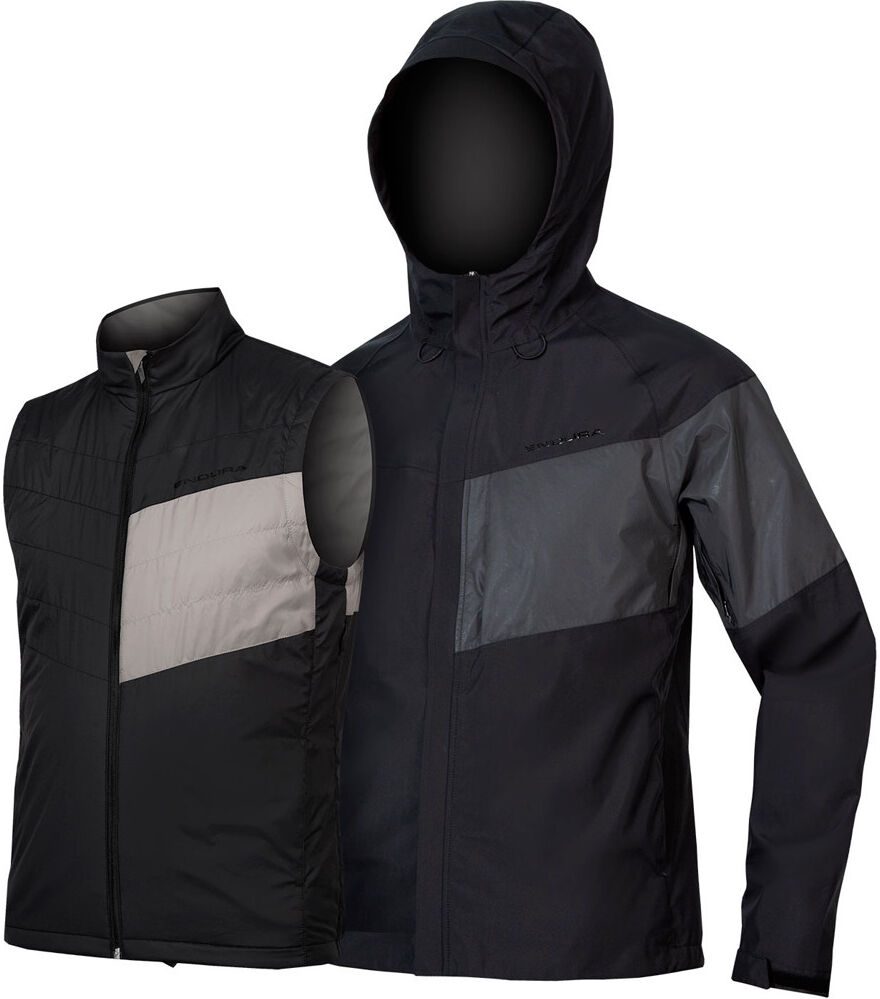 Endura luminite ii 3in1 sudadera hombre Negro (XXL)