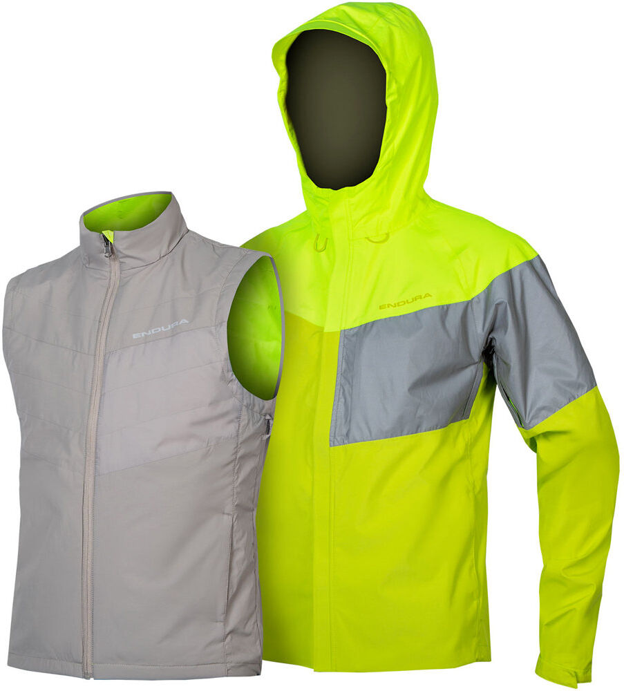 Endura urban luminite 3 en 1 sudadera hombre Amarillo (M)