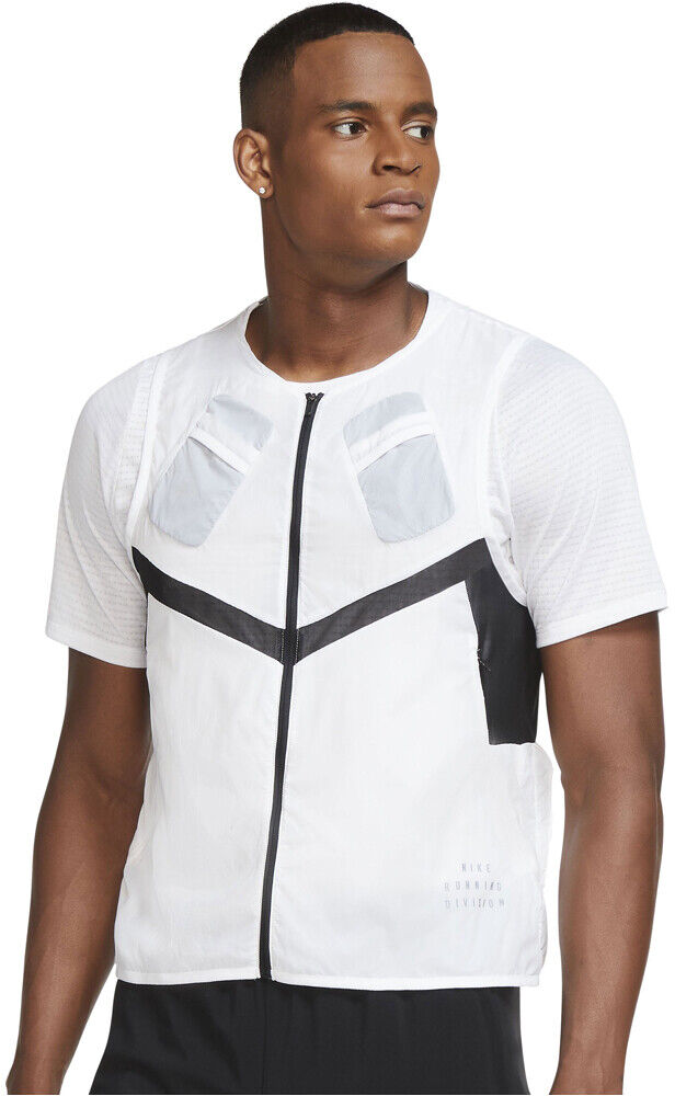 Nike pinnacle CHAQUETA RUNNING HOMBRE Blanco