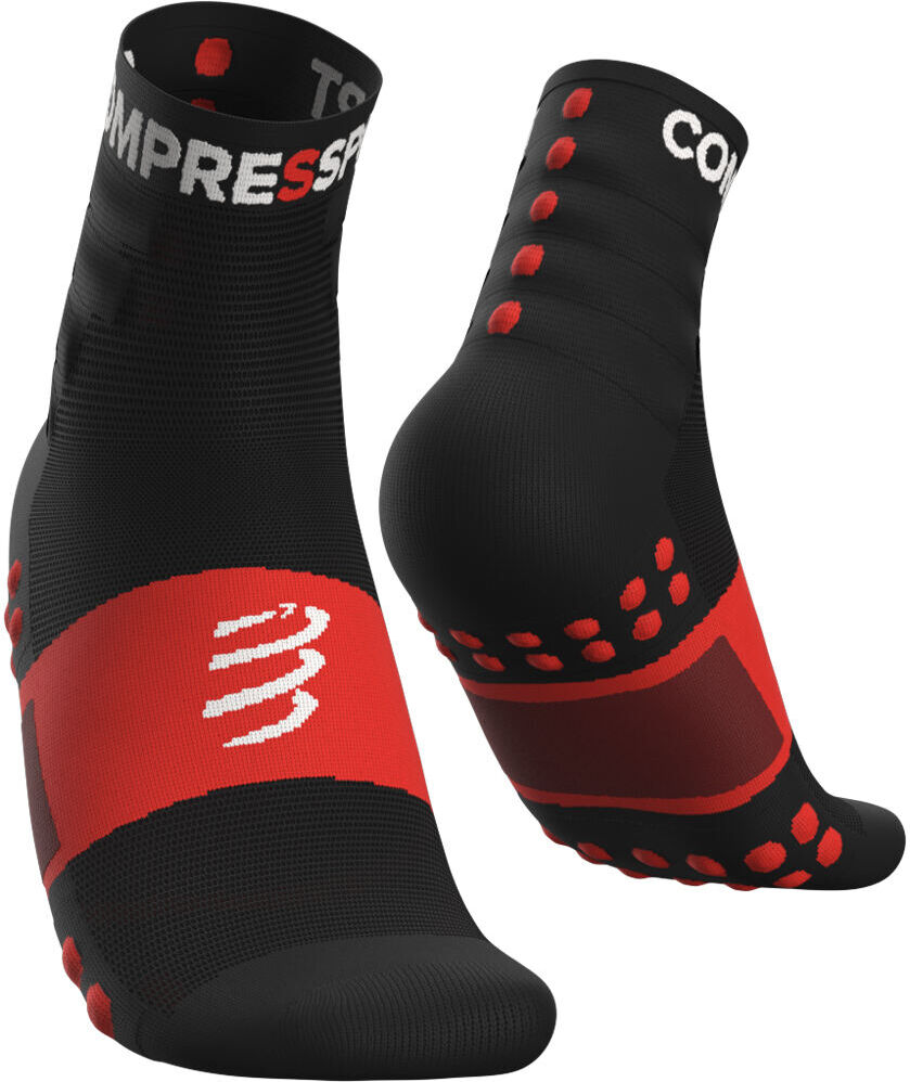 Compressport training 2pack calcetines running Negro (42-44)