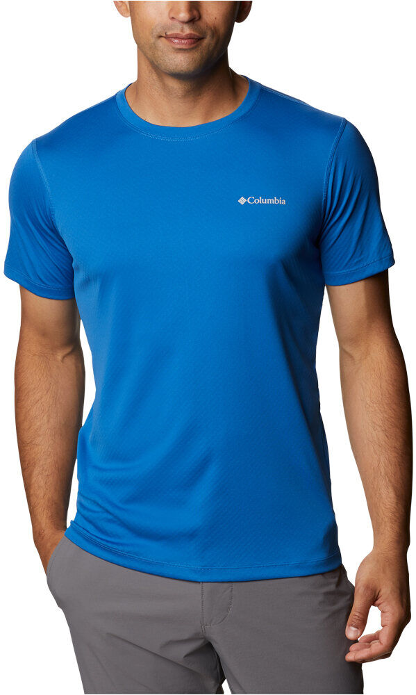 Columbia zero rules camiseta montaña manga corta hombre Azul (L)