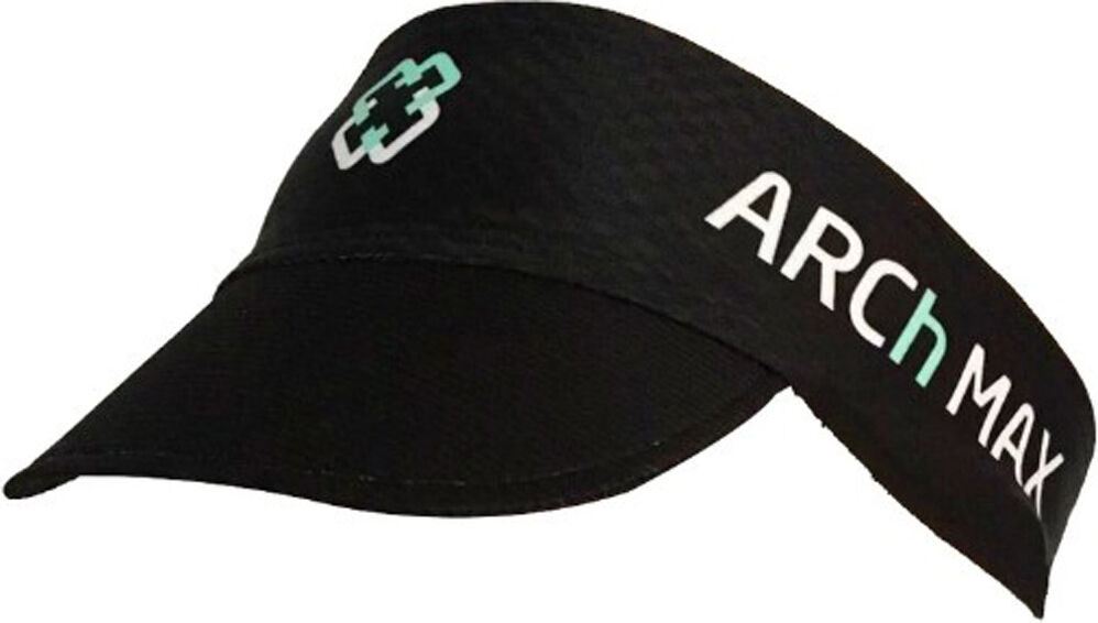 Arch Max soft visor gorra running Negro (UNICA)