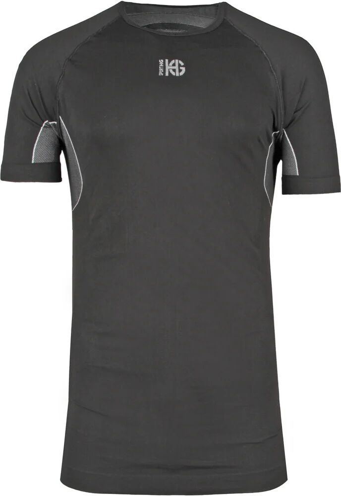 Sporthg eleven camiseta térmica manga corta hombre Negro (XS)