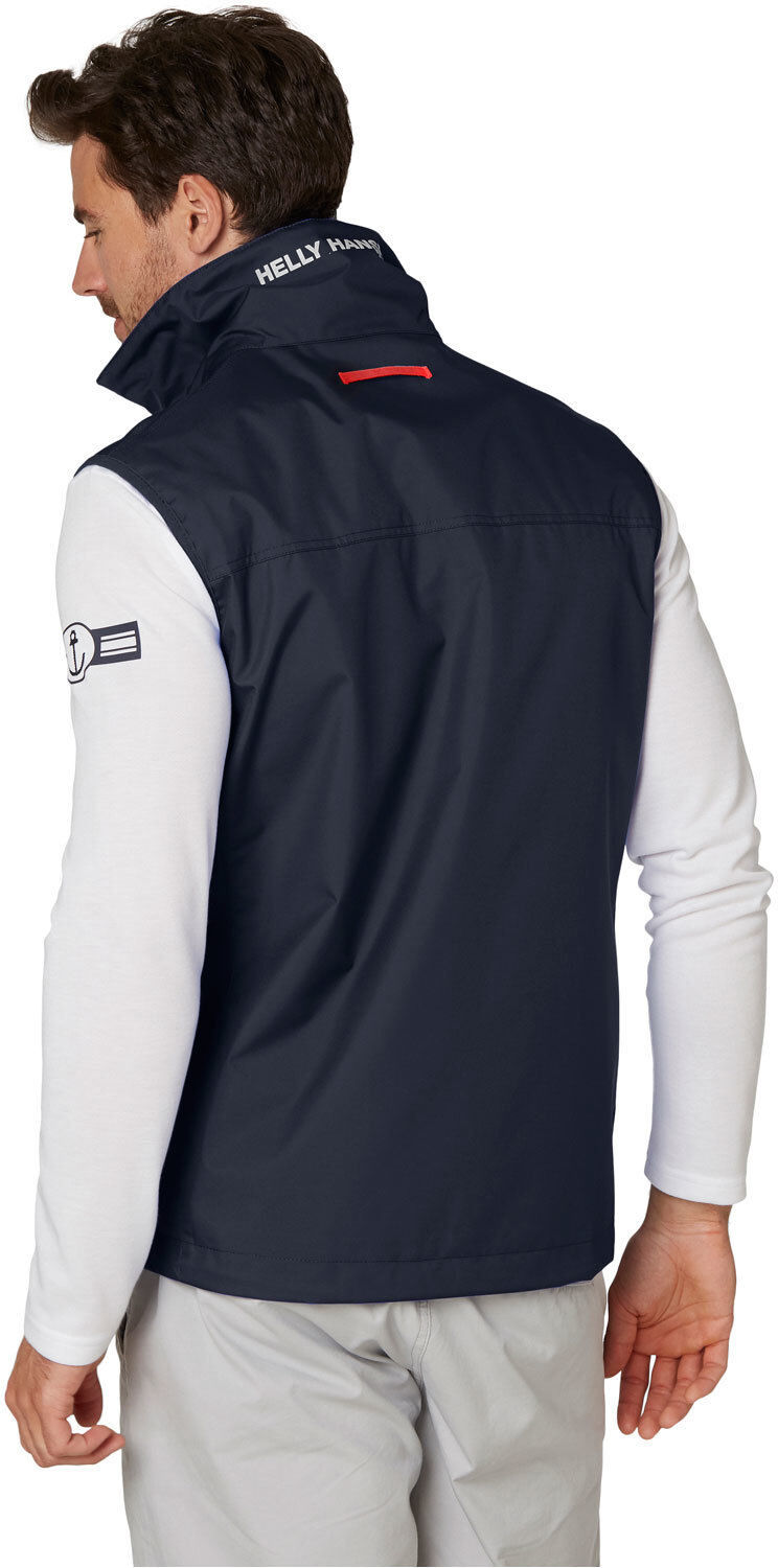 Helly Hansen crew chaleco outdoor hombre Marino (S)