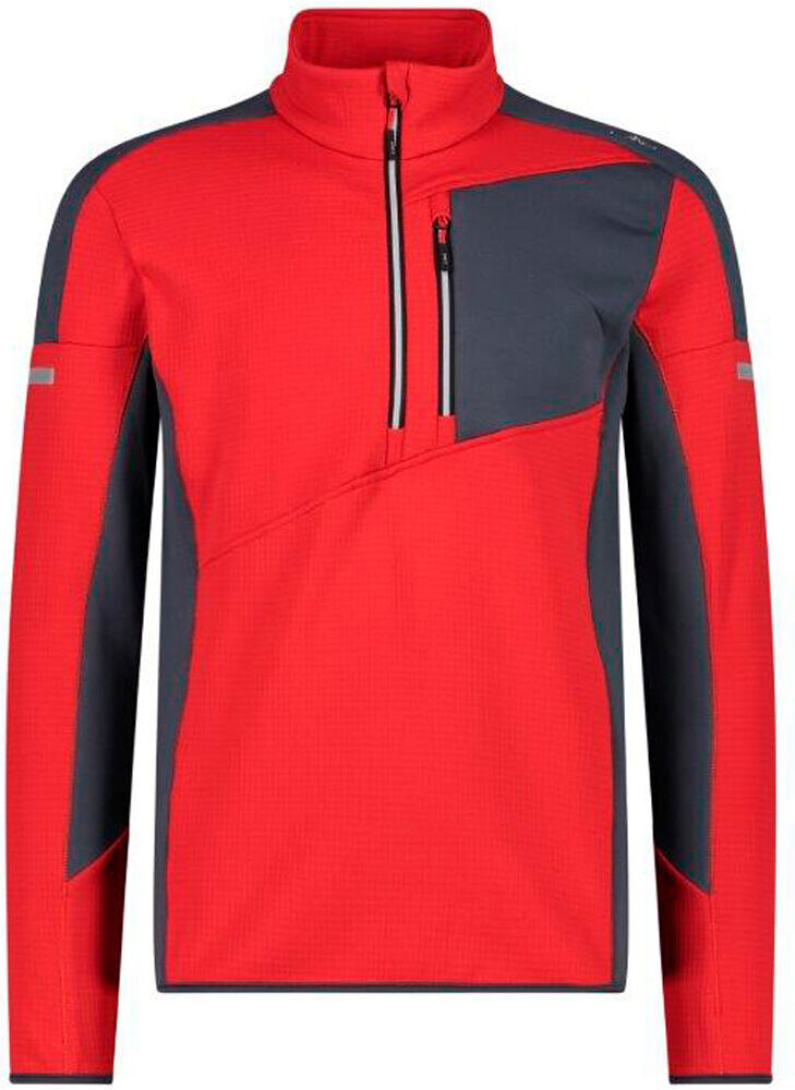 Cmp man sweat forro polar hombre Rojo (48)