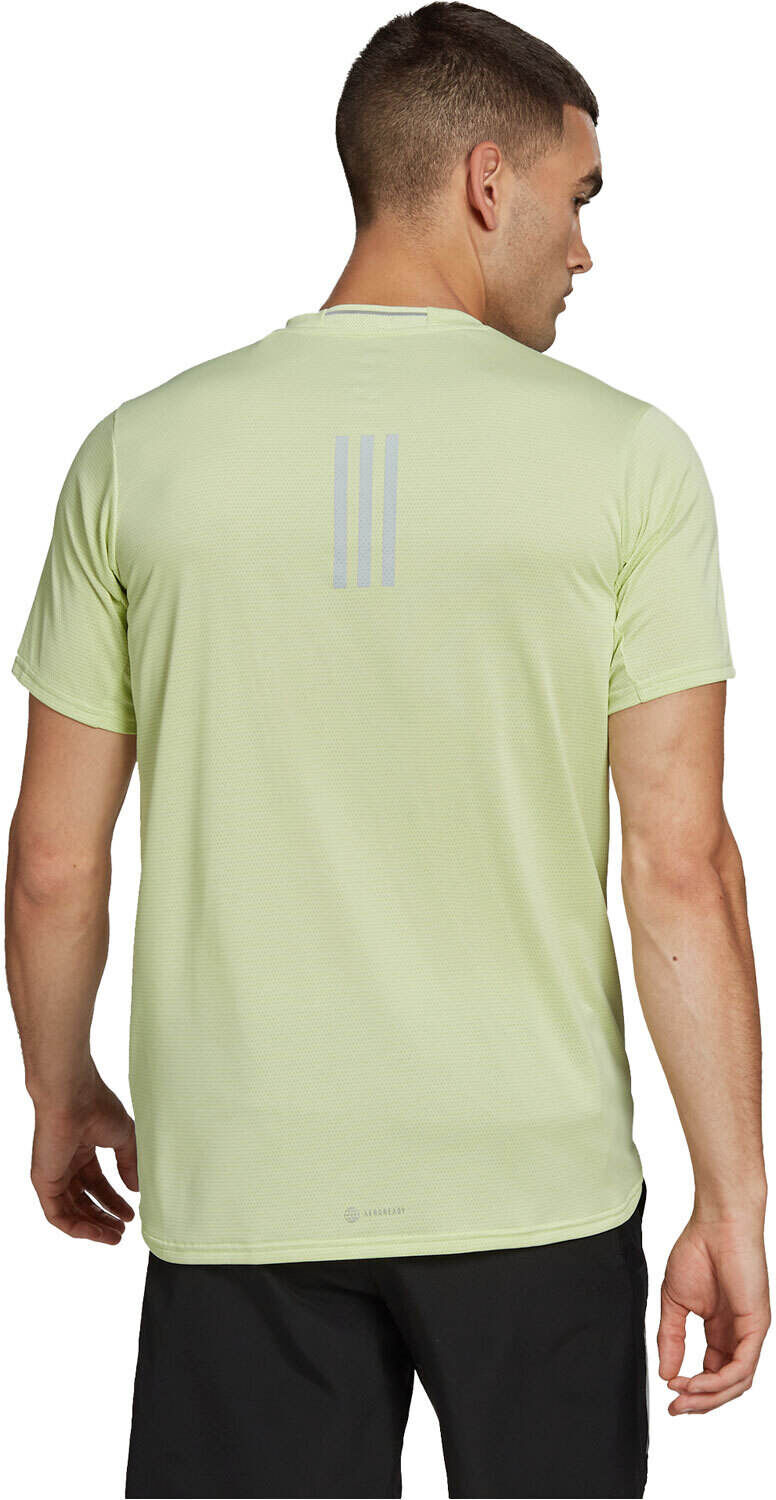 Adidas designed 4 running camiseta técnica manga corta hombre Lila