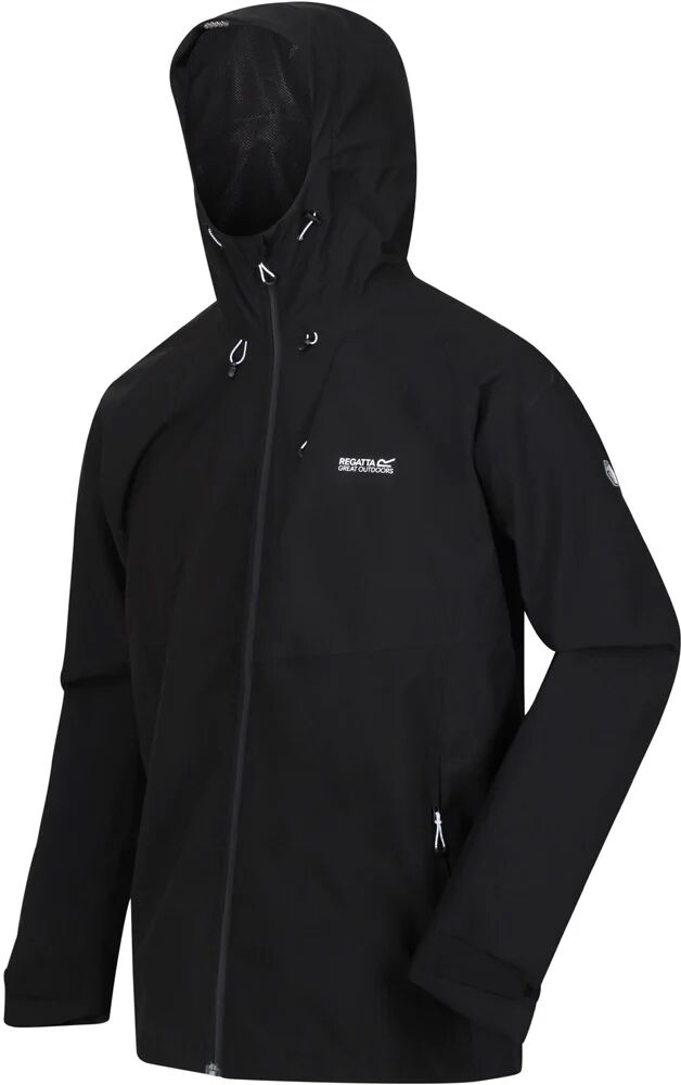 Regatta britedale chaqueta impermeable hombre Negro (XXXL)