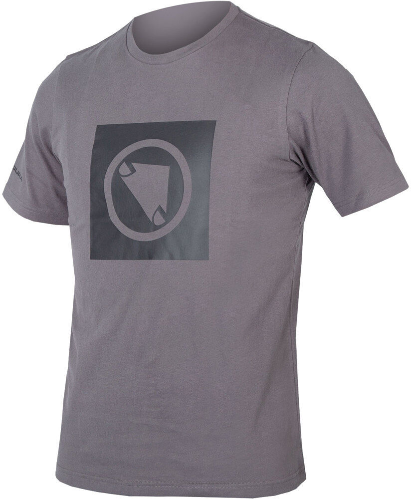 Endura camiseta one clan carbon icon camiseta ciclismo hombre Gris (L)