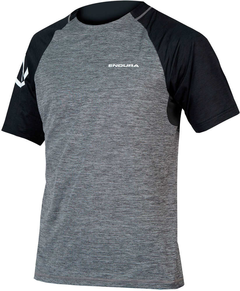 Endura camiseta singletrack m/c camiseta ciclismo hombre Gris (S)