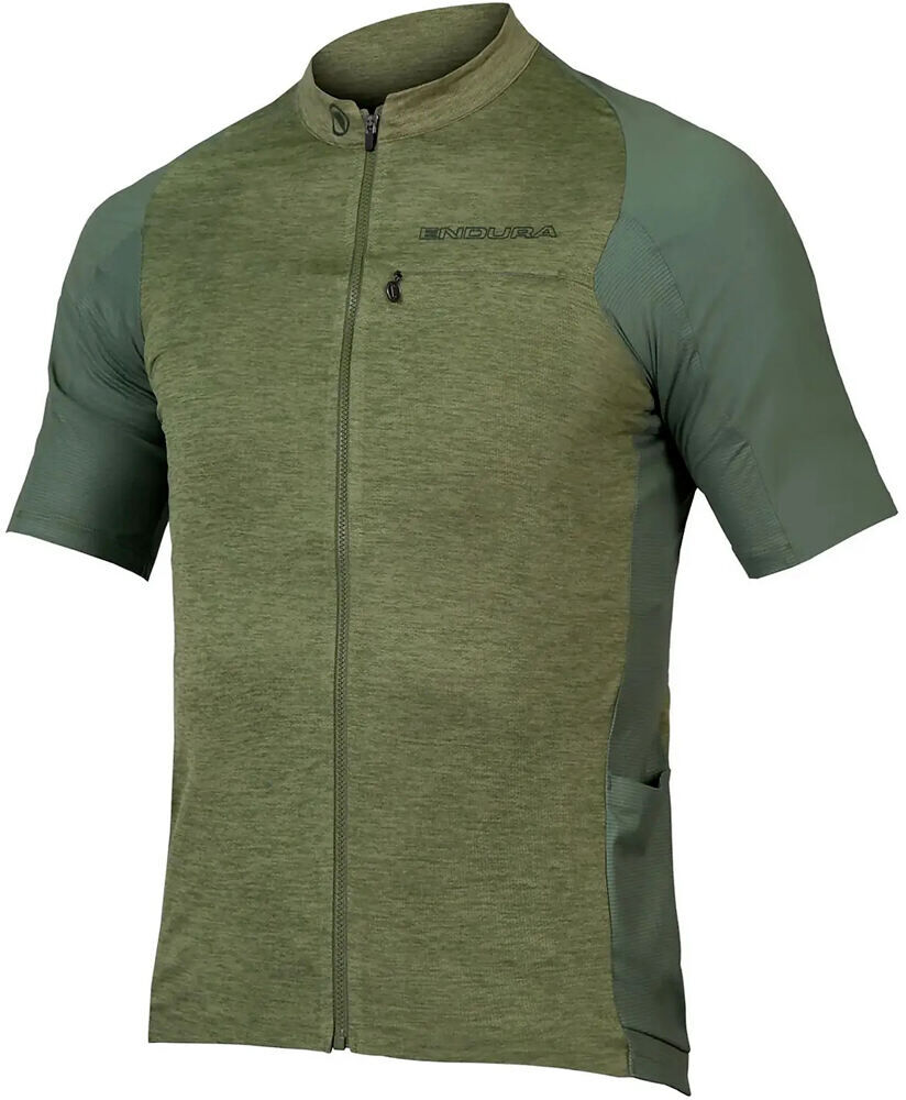 Endura gv500 reiver maillot manga corta hombre Verde (M)