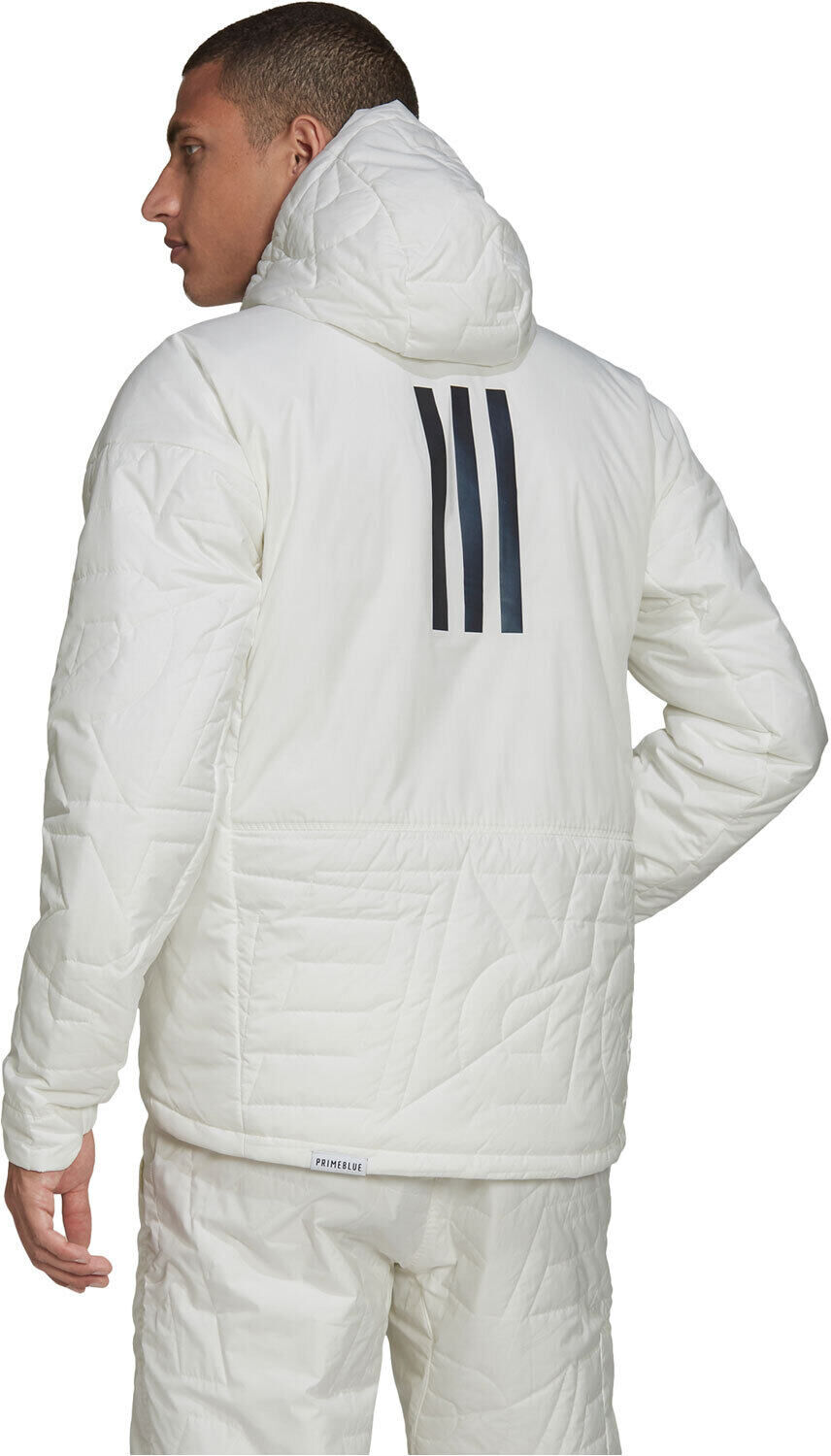 Adidas terrex myshelter primaloft chaqueta outdoor hombre Blanco (L)