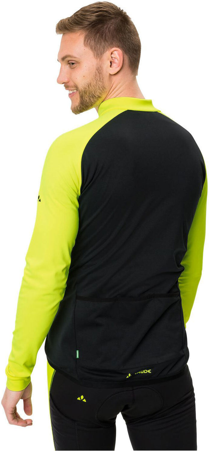 Vaude posta ls tricot maillot manga larga hombre Amarillo (M)