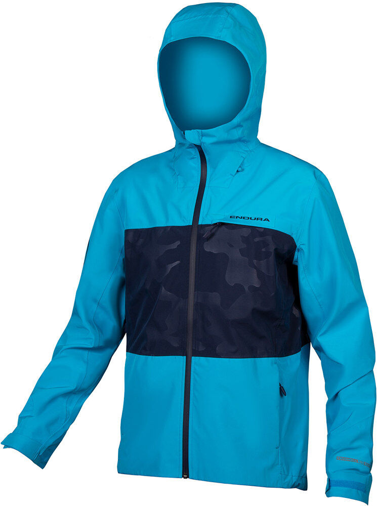 Endura chaqueta singletrack ii cortavientos ciclismo hombre Azul (L)