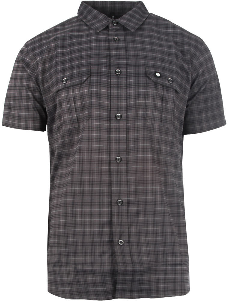 Ternua biel fms camisa montaña manga corta hombre Gris (S)