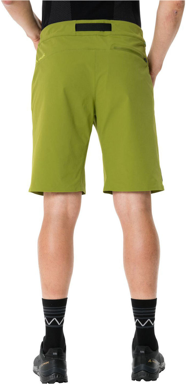 Vaude badile shorts pantalón corto montaña hombre Verde (50)