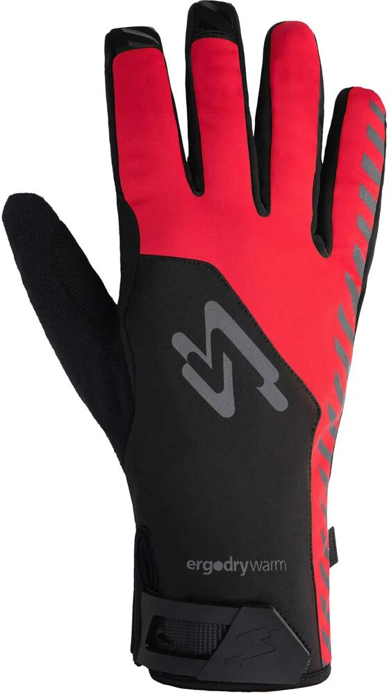 Spiuk top ten membrana guantes largos ciclismo Rojo (XXL)