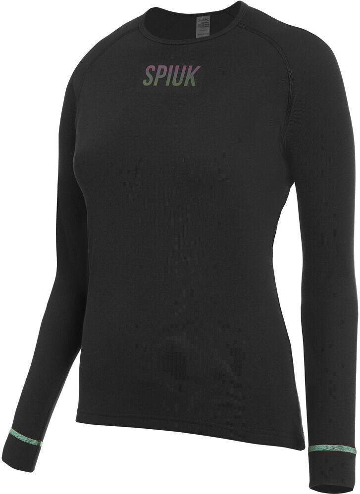 Spiuk camiseta m/l anatomic camiseta térmica manga larga Negro