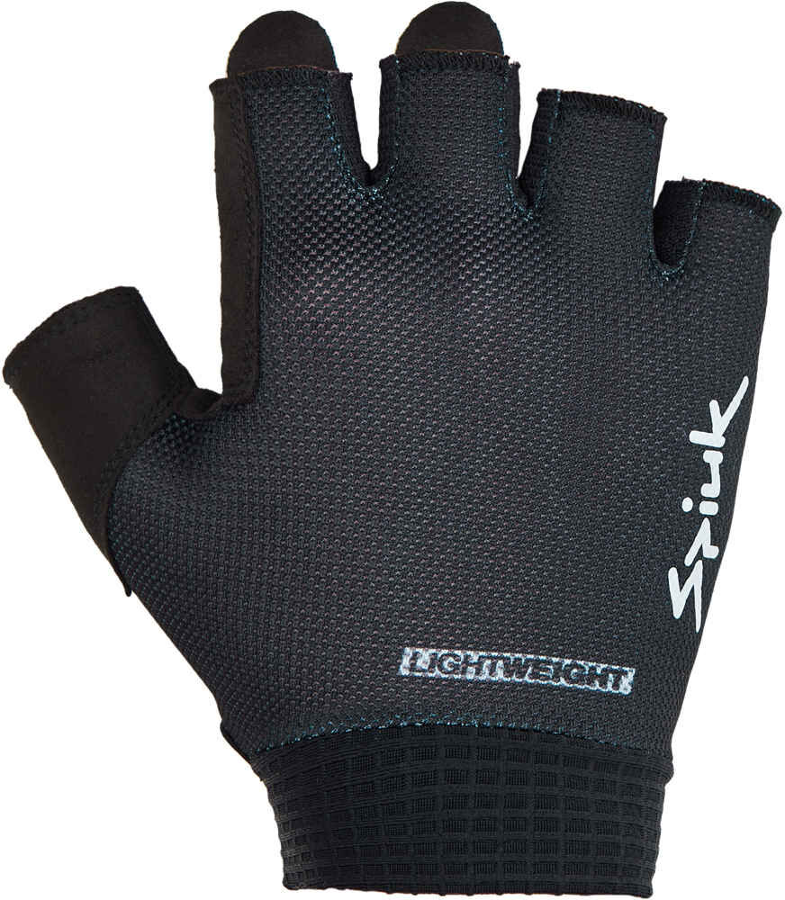 Spiuk helios negro guantes cortos ciclismo Negro (XL)