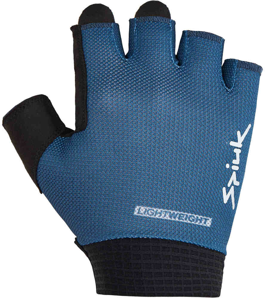 Spiuk helios guantes cortos ciclismo Azul (L)