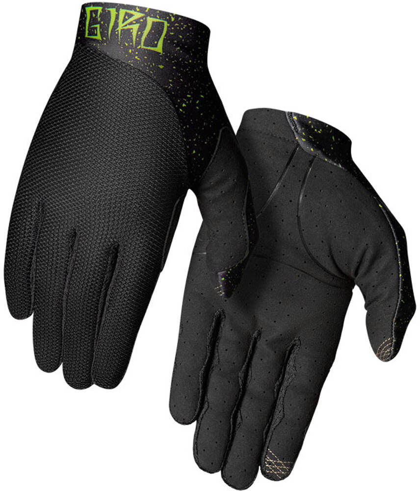 Giro trixter guantes largos ciclismo Negro (XL)