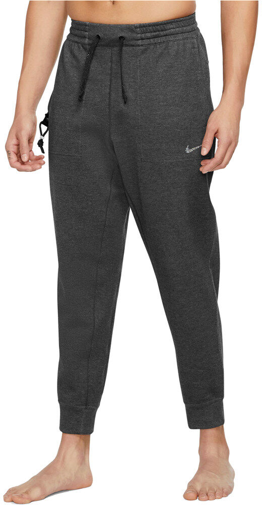 Nike df flc pant restore pantalon fitness hombre Negro (L)