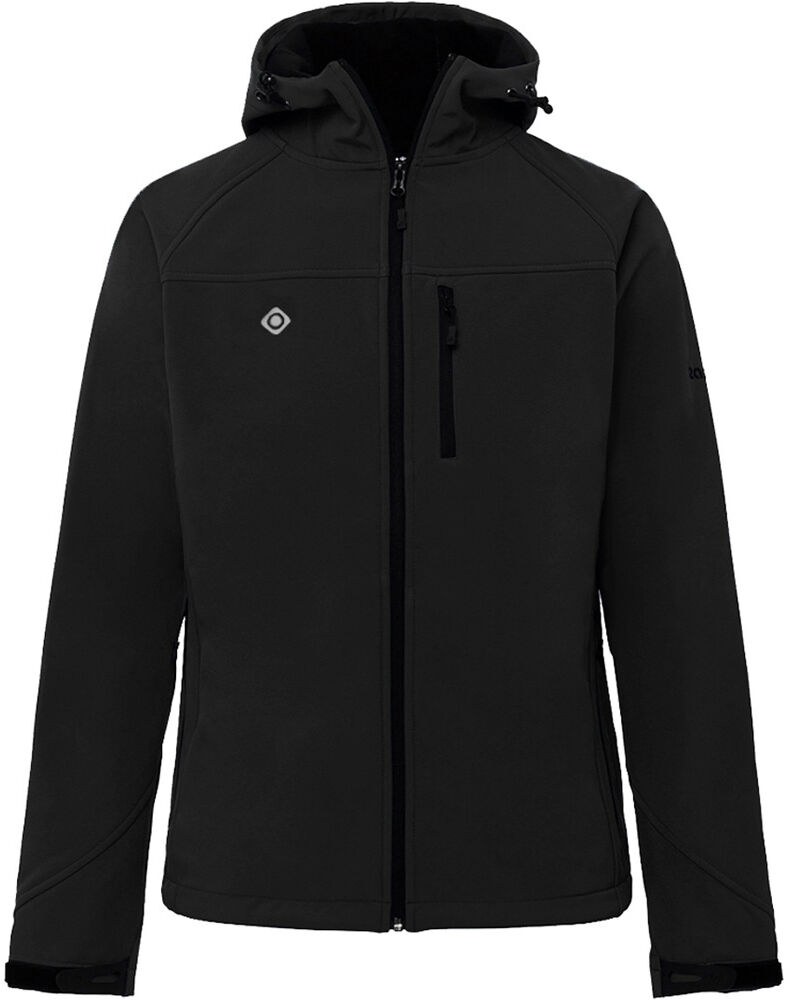 Izas haiti chaqueta softshell hombre Negro (XXXL)