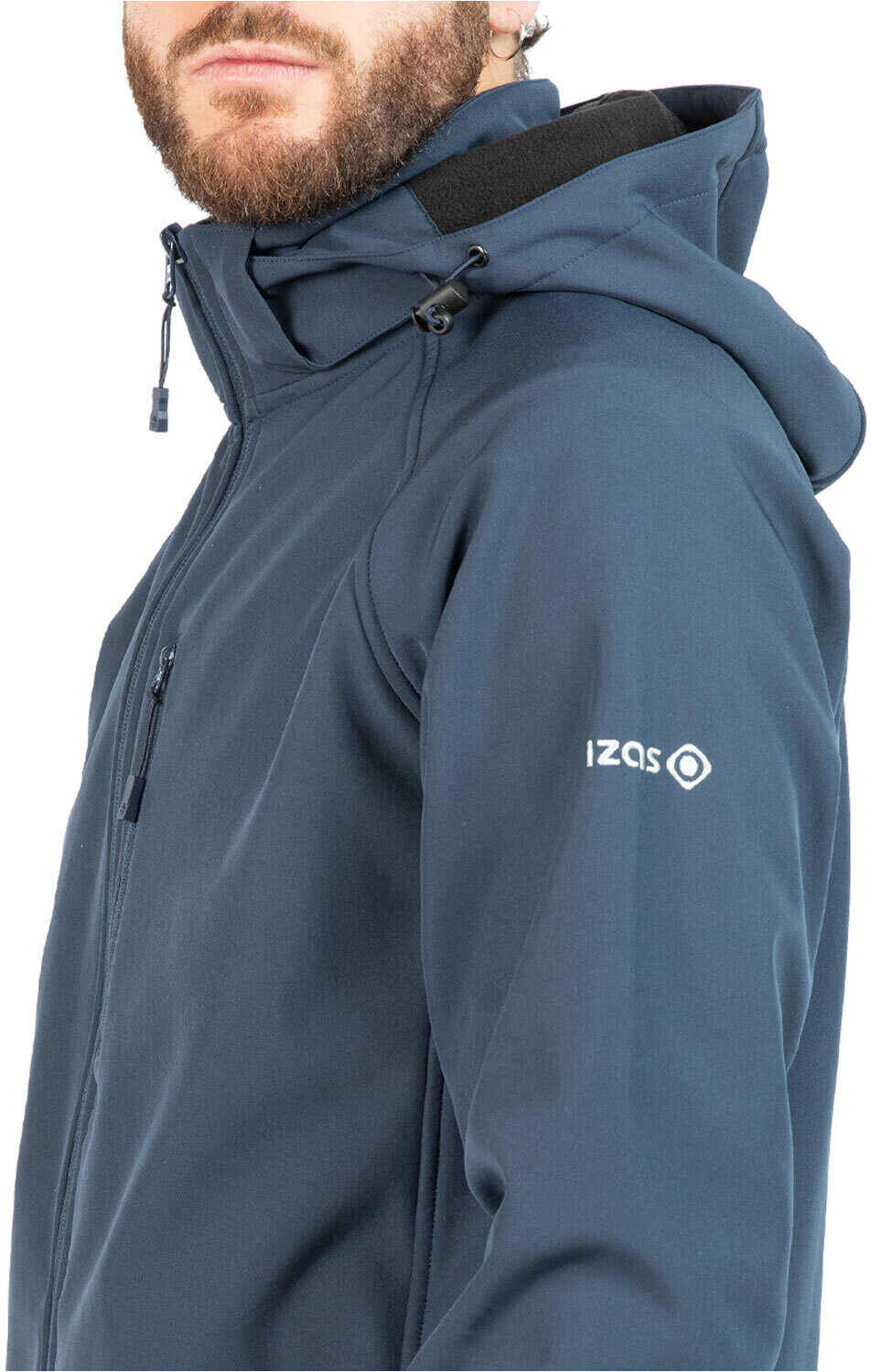 Izas haiti chaqueta softshell hombre Marino (XXXL)