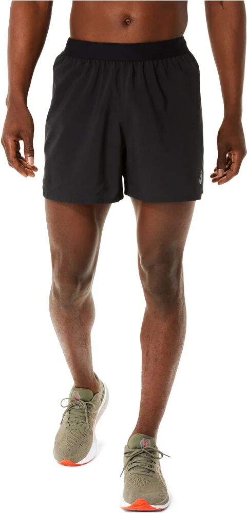 Asics road 5in short pantaloneta técnica hombre Negro (XL)