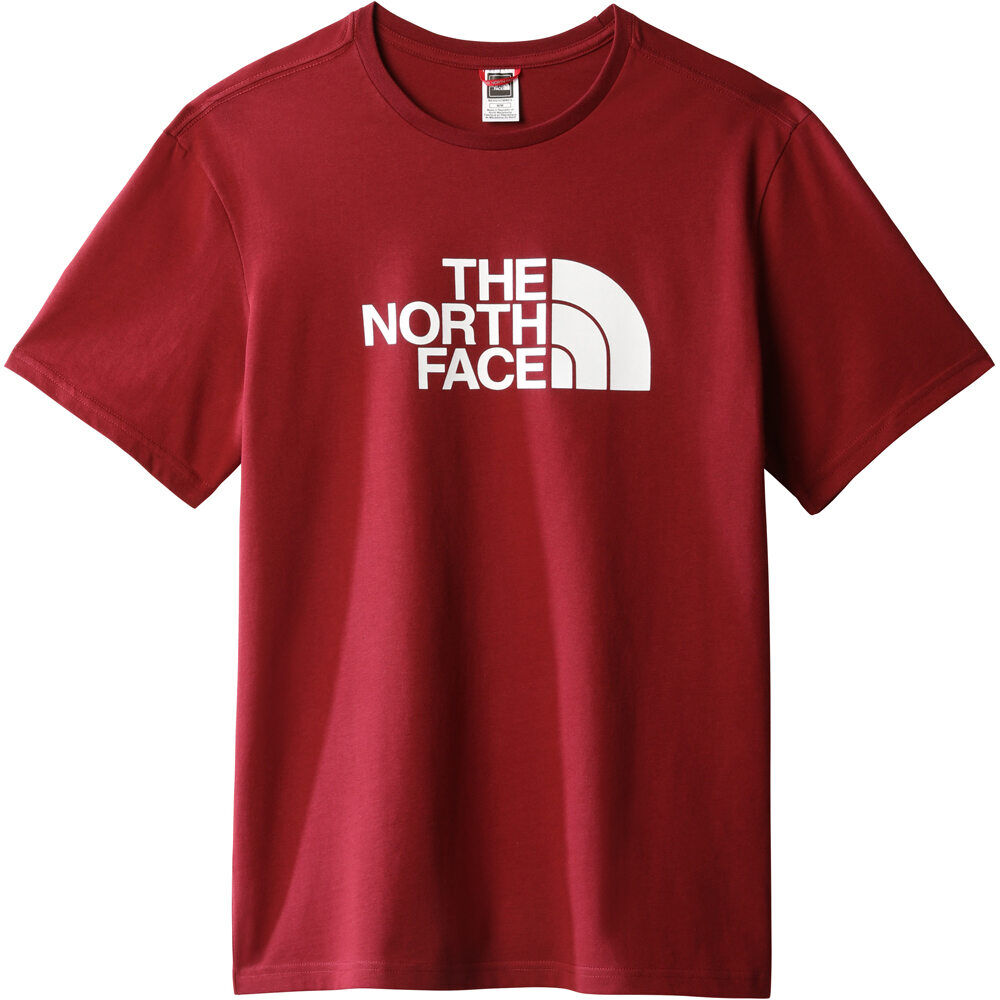 The North Face easy camiseta montaña manga corta hombre Granate (S)