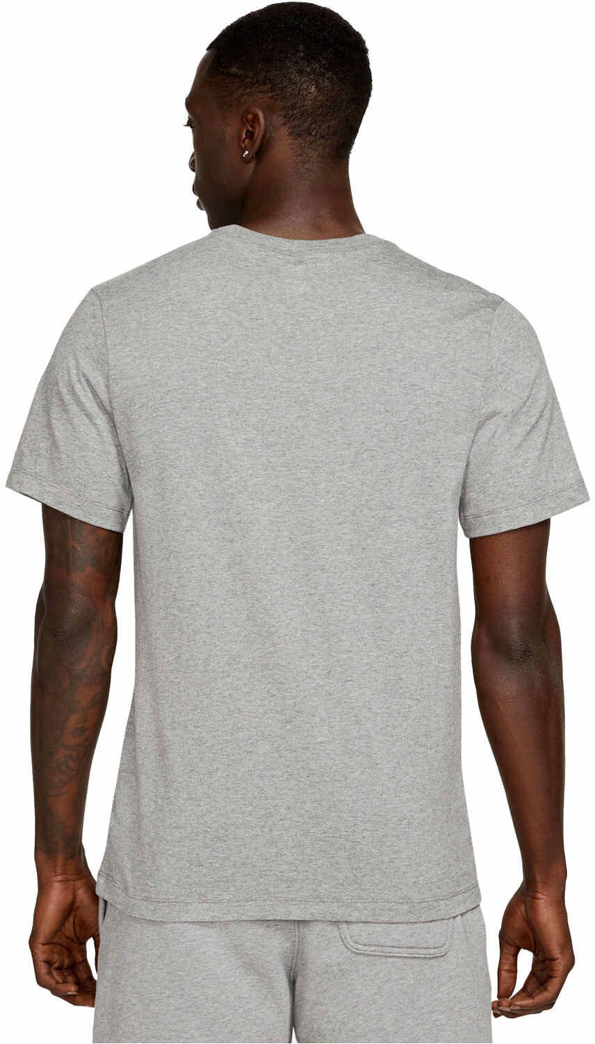 Nike m j jumpman ss crew 6 camiseta baloncesto Gris (L)