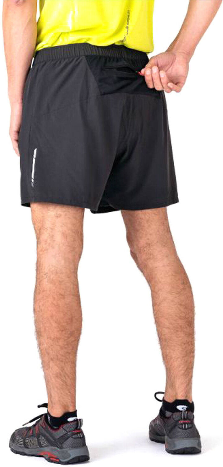 Ternua helix pantalón corto montaña hombre Negro (XL)