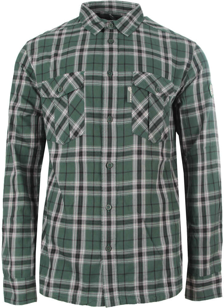 Ternua lifford fmw camisa montaña manga larga hombre Verde (S)