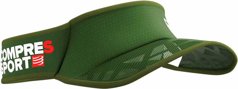 Compressport spiderweb ultralight visor gorra running Verde (UNICA)