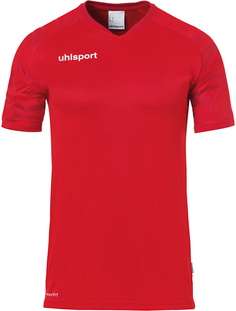 Uhlsport goal 25 shirt shortsleeved camisetas fútbol manga corta Rojo (M)