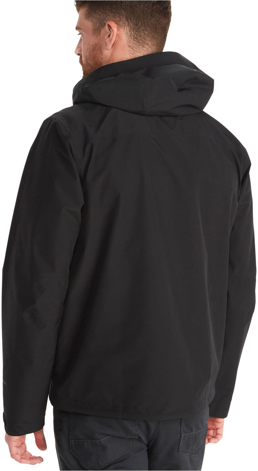 Marmot minimalist gore-tex chaqueta impermeable hombre Negro