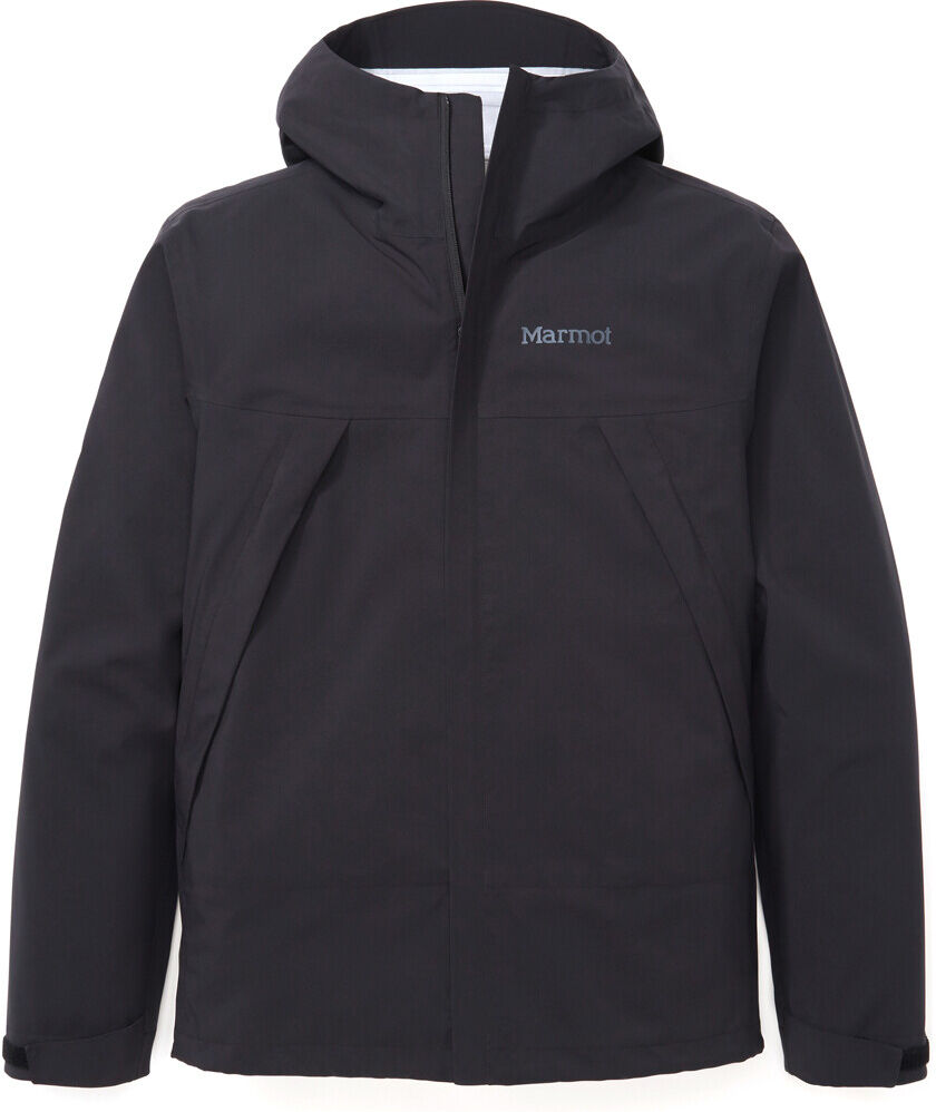 Marmot precip eco pro chaqueta impermeable hombre Negro