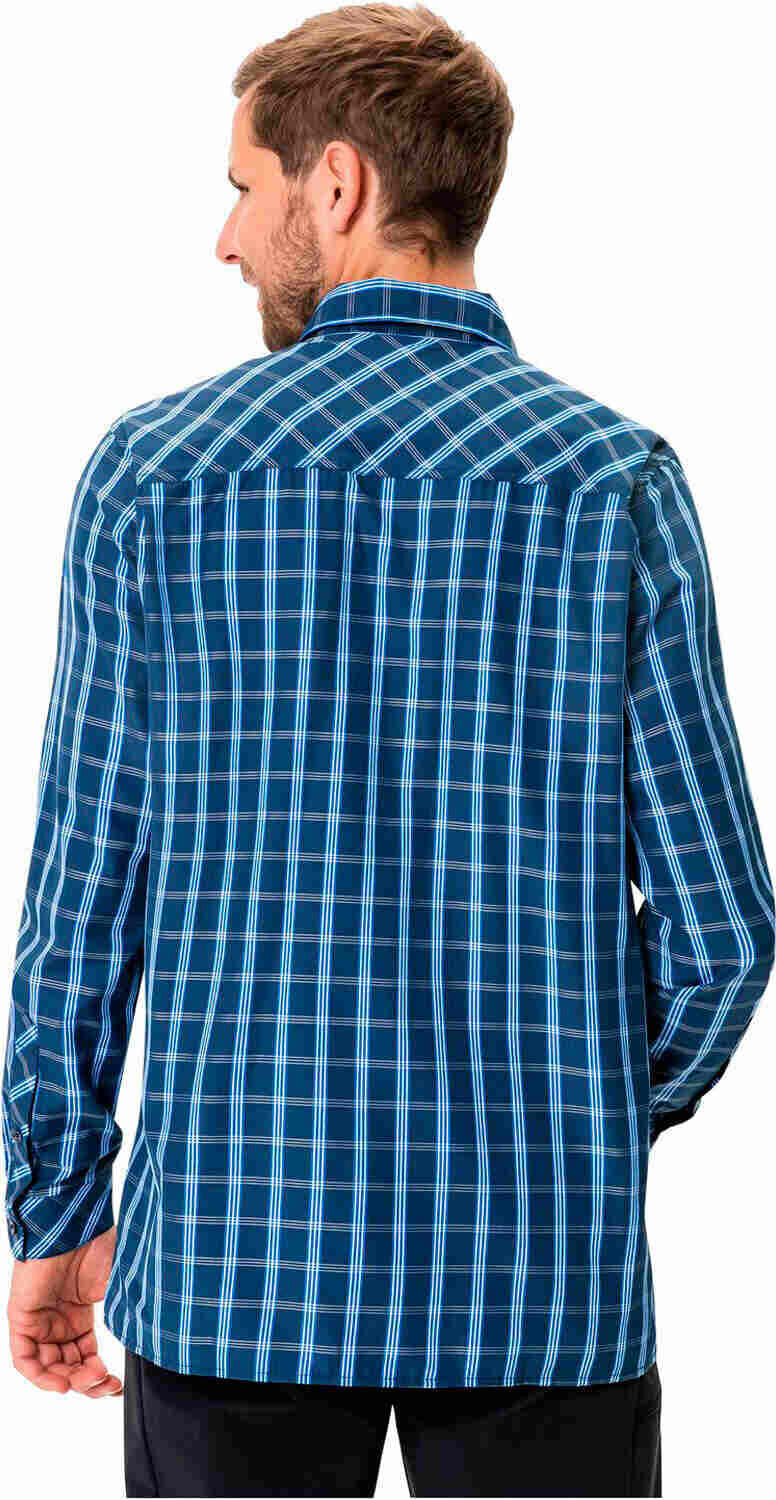 Vaude albsteig ls shirt iii camisa montaña manga larga hombre Azul (S)