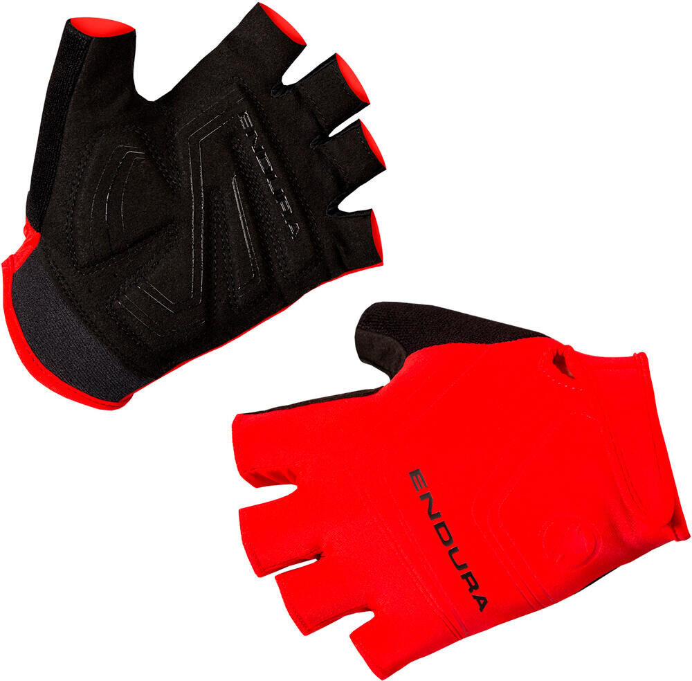 Endura xtract guantes cortos ciclismo Rojo (M)