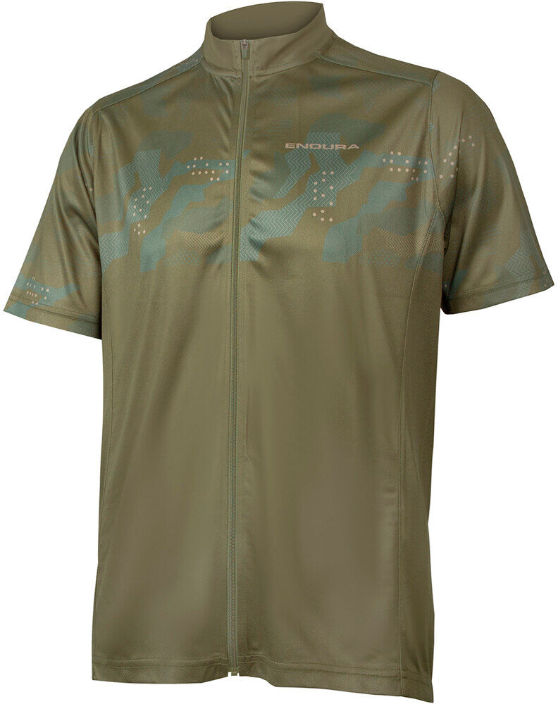 Endura camiseta hummvee ray m/c maillot manga corta hombre Verde (M)