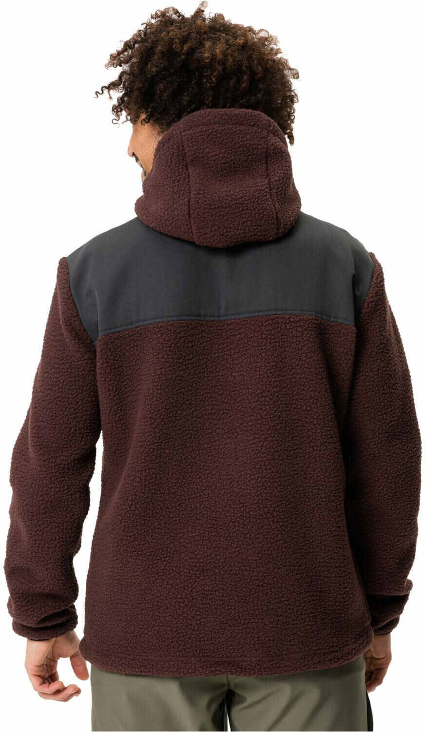 Vaude manukau fleece jacket ii forro polar hombre Marron