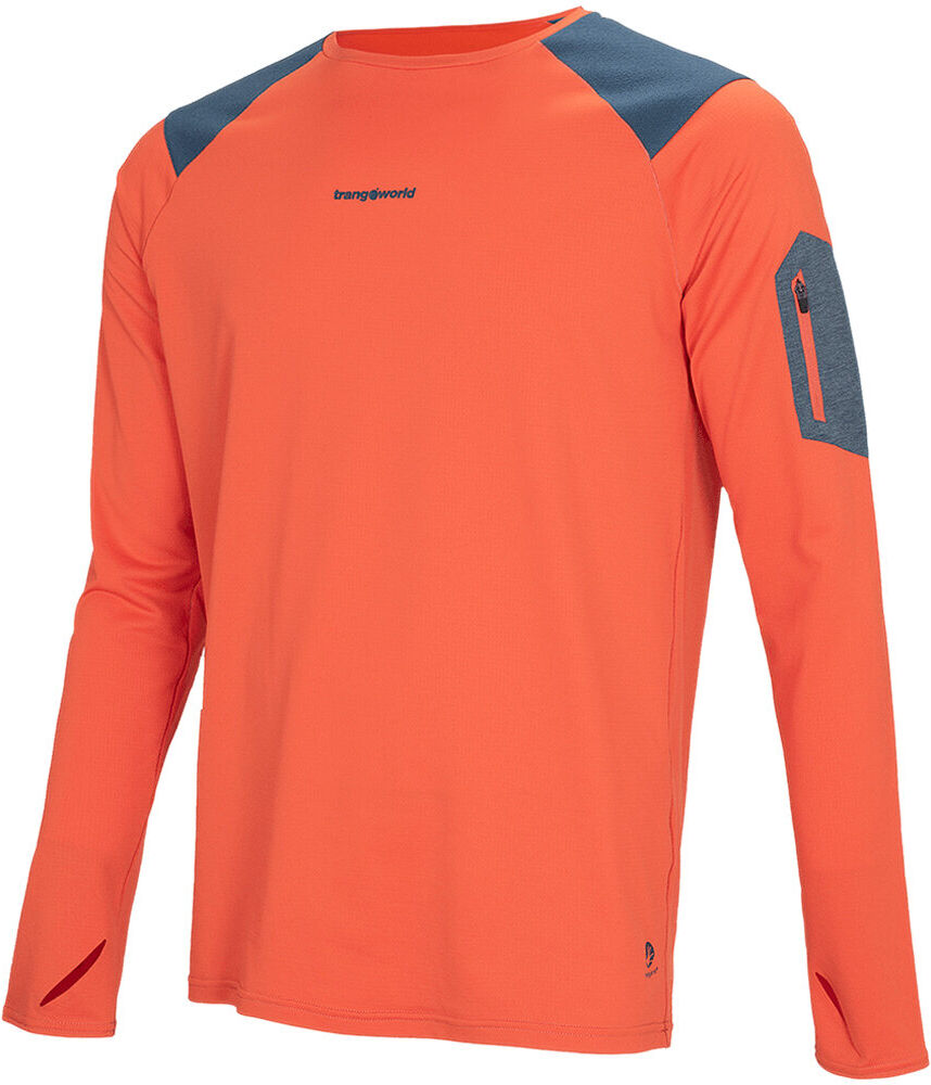 Trango trx2 pro long camiseta montaña manga larga hombre Naranja (S)