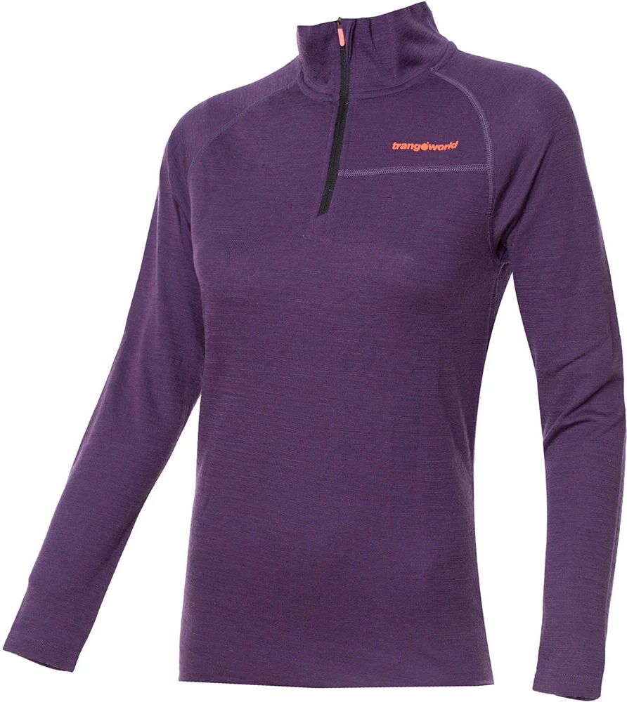 Trango trx2 wool wm p camiseta térmica manga larga hombre Morado (XL)