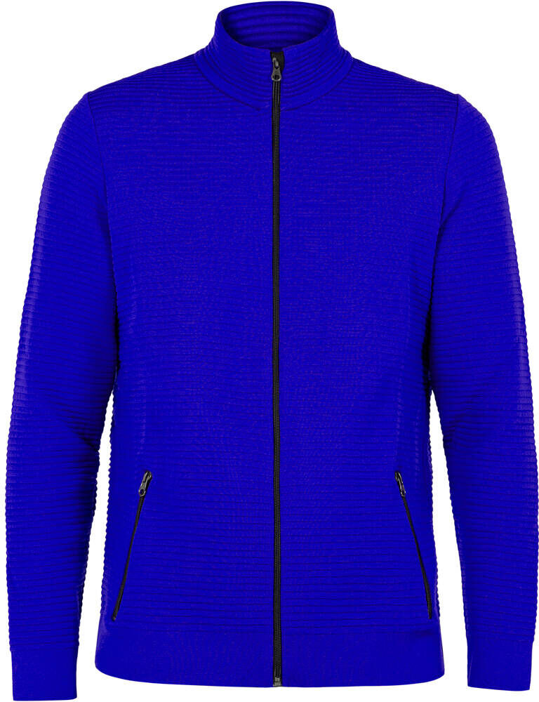 Ch3 man full zip camisa montaña manga corta hombre Azul (M)