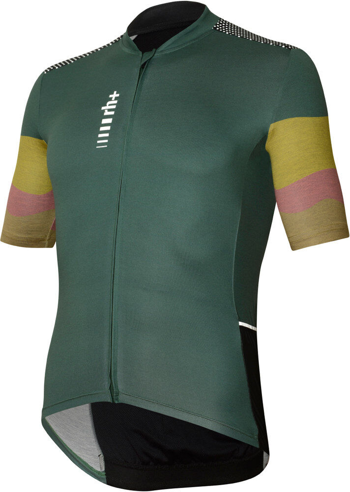 Rh+ tous terrain maillot manga corta hombre Verde (L)