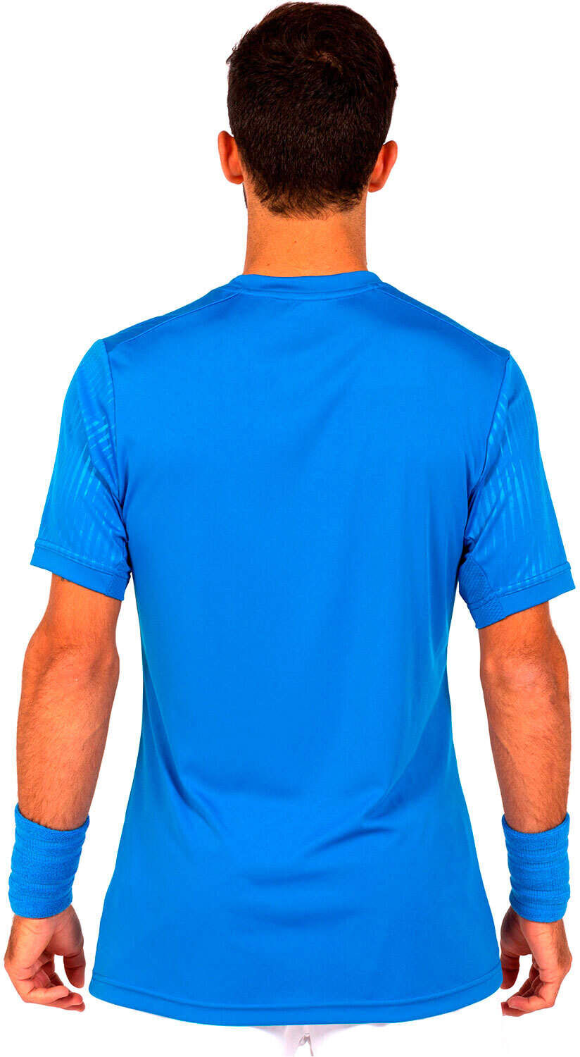 Joma montreal camiseta tenis manga corta hombre Azul (L)