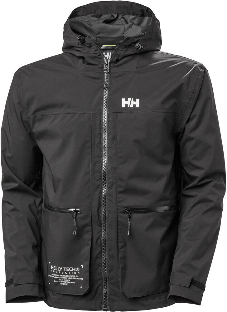 Helly Hansen move chaqueta impermeable hombre Negro (L)