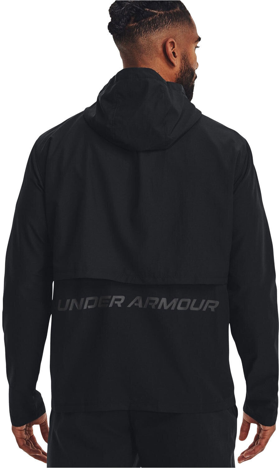 Under Armour storm run CHAQUETA RUNNING HOMBRE Negro (L)