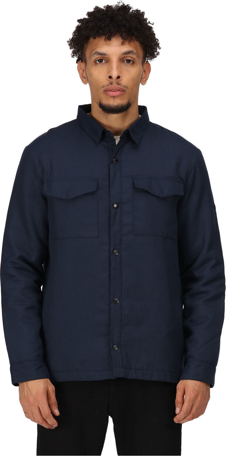 Regatta gawayne camisa montaña manga larga hombre Marino (S)